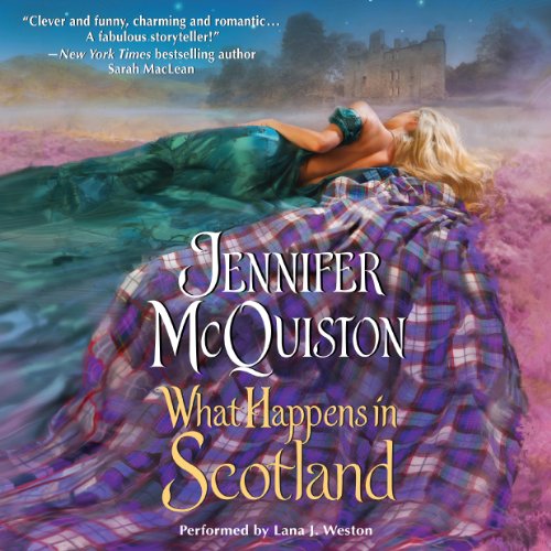 What Happens in Scotland Audiolibro Por Jennifer McQuiston arte de portada