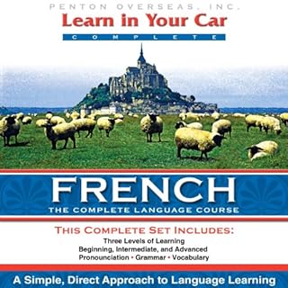 Page de couverture de Learn in Your Car: French, a Complete Language Course