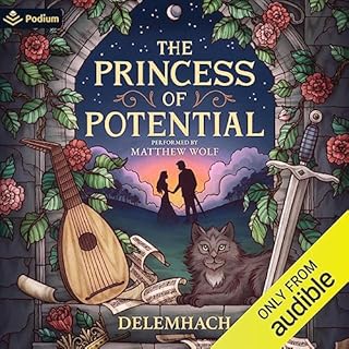 The Princess of Potential Audiolibro Por Delemhach arte de portada