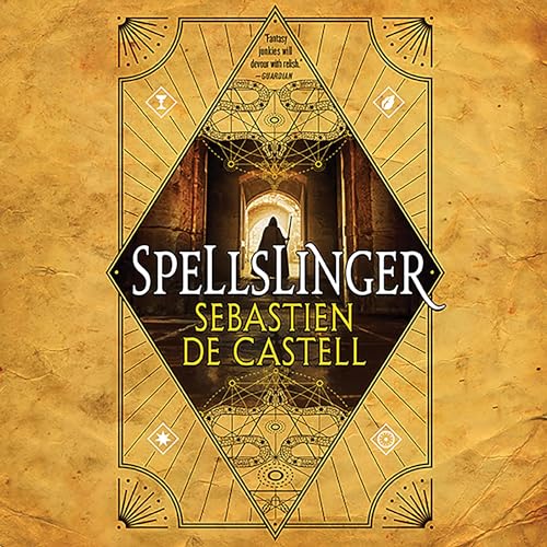 Spellslinger Audiolibro Por Sebastien de Castell arte de portada