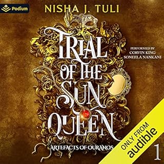 Trial of the Sun Queen Audiolibro Por Nisha J Tuli arte de portada