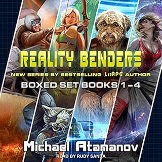 Reality Benders Series Boxed Set Audiolibro Por Michael Atamanov, Andrew Schmitt - translator arte de portada