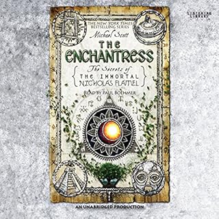 The Enchantress Audiolibro Por Michael Scott arte de portada