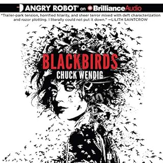 Blackbirds Audiolibro Por Chuck Wendig arte de portada