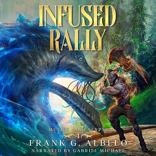 Infused Rally Audiolibro Por Frank G. Albelo arte de portada