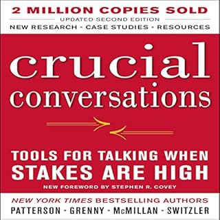 Crucial Conversations Audiolibro Por Kerry Patterson arte de portada