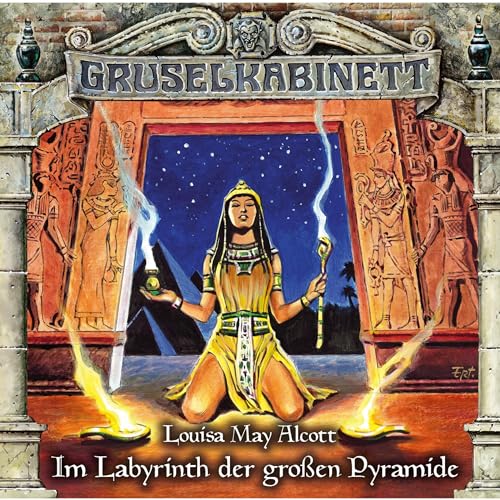 Im Labyrinth der großen Pyramide Audiolibro Por Louisa May Alcott arte de portada