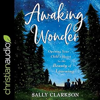 Awaking Wonder Audiolibro Por Sally Clarkson arte de portada