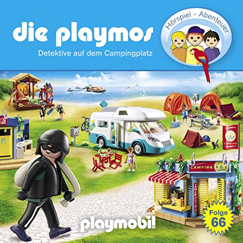 Detektive auf dem Campingplatz. Das Original Playmobil Hörspiel cover art