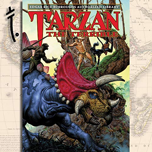 Tarzan the Terrible Audiolibro Por Edgar Rice Burroughs arte de portada