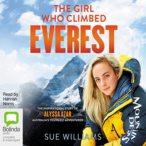 The Girl Who Climbed Everest Audiolibro Por Sue Williams arte de portada