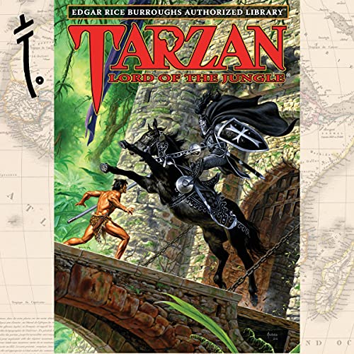 Tarzan, Lord of the Jungle Audiolibro Por Edgar Rice Burroughs arte de portada