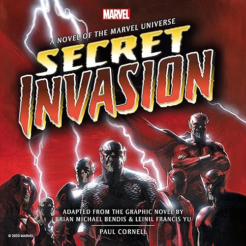 Secret Invasion Audiobook By Paul Cornell, Marvel cover art