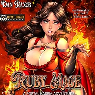 Ruby Mage Audiolibro Por Dan Raxor arte de portada