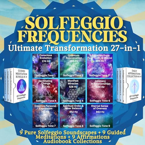 Solfeggio Frequencies Ultimate Transformation: 27-in-1 Audiobook By Aria Blackstone cover art