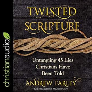 Twisted Scripture Audiolibro Por Andrew Farley arte de portada