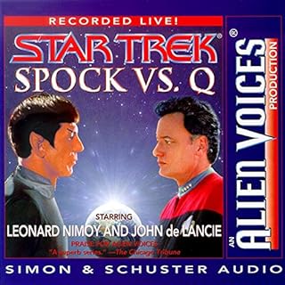 Star Trek: Spock vs. Q (Adapted) Audiobook By Leonard Nimoy cover art