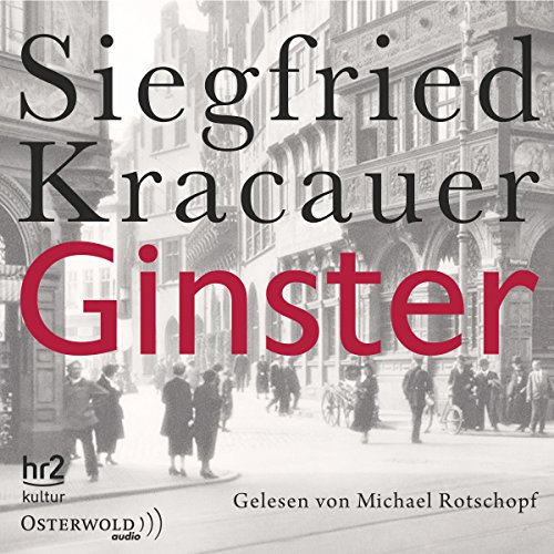 Ginster Audiolibro Por Siegfried Kracauer arte de portada