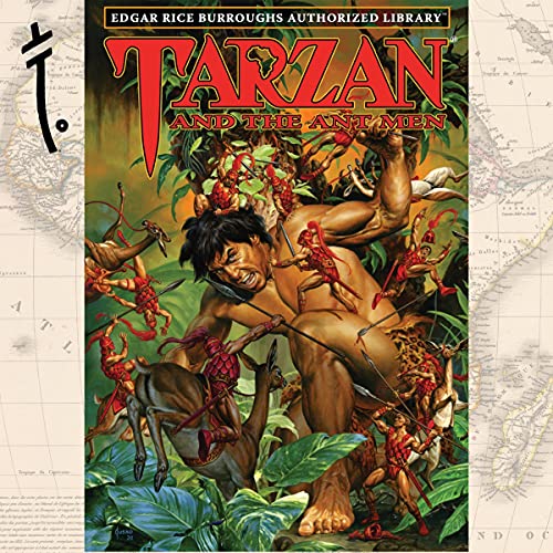 Tarzan and the Ant Men Audiolibro Por Edgar Rice Burroughs arte de portada