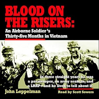 Blood on the Risers Audiolibro Por John Leppelman arte de portada