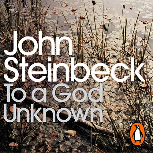 To a God Unknown Audiolibro Por John Steinbeck, Robert DeMott - editor introduction arte de portada