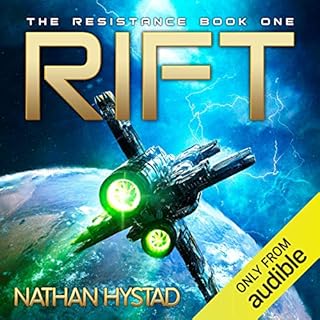 Rift Audiolibro Por Nathan Hystad arte de portada