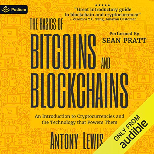 The Basics of Bitcoins and Blockchains Audiolibro Por Antony Lewis arte de portada