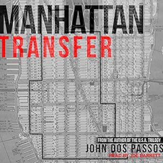 Manhattan Transfer Audiolibro Por John Dos Passos arte de portada