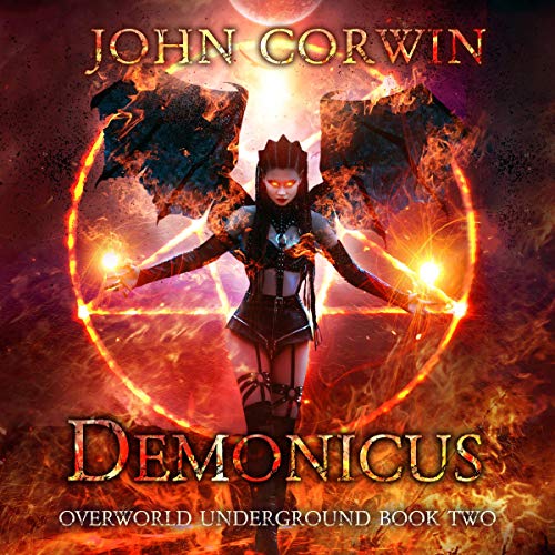 Demonicus Audiolibro Por John Corwin arte de portada