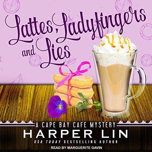 Lattes, Ladyfingers, and Lies Audiobook By Harper Lin cover art