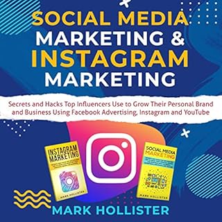 Social Media Marketing & Instagram Marketing Audiobook By Mark Hollister cover art