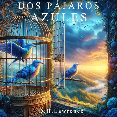 Dos pájaros azules Audiolibro Por David Herbert Lawrence arte de portada