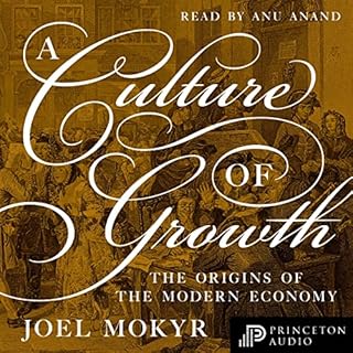 A Culture of Growth Audiobook By Joel Mokyr cover art