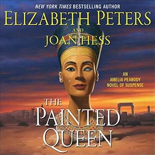 The Painted Queen Audiobook By Elizabeth Peters, Joan Hess cover art