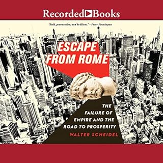 Escape from Rome Audiolibro Por Walter Scheidel arte de portada