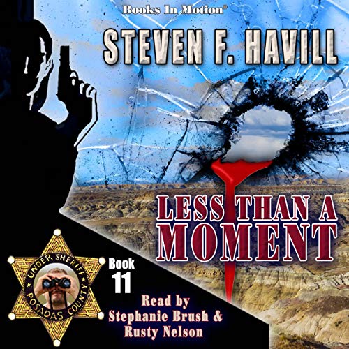 Less Than a Moment Audiolibro Por Steven F. Havill arte de portada