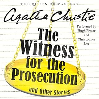 The Witness for the Prosecution and Other Stories Audiolibro Por Agatha Christie arte de portada