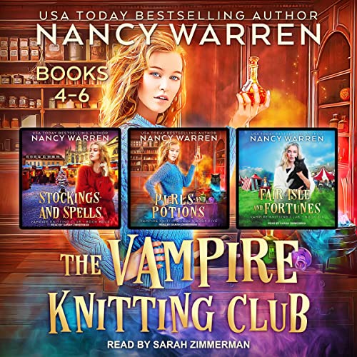 The Vampire Knitting Club Boxed Set cover art