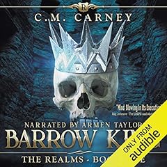 Barrow King: An Epic LitRPG/GameLit Adventure Audiobook By C.M. Carney cover art