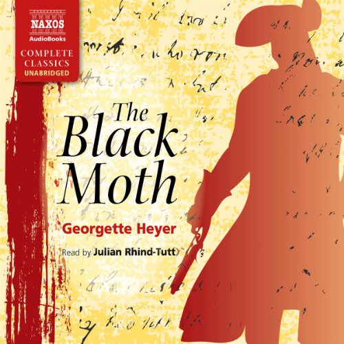 The Black Moth Audiolibro Por Georgette Heyer arte de portada