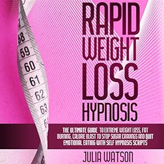 Rapid Weight Loss Hypnosis Audiolibro Por Julia Watson arte de portada