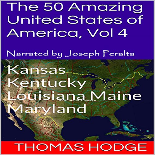 The 50 Amazing United States of America, Vol 4 Audiolibro Por Thomas Hodge arte de portada