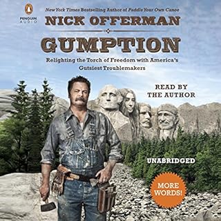 Gumption Audiolibro Por Nick Offerman arte de portada