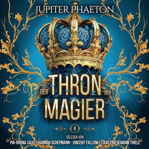 Der Thron der Magier Audiolivro Por Jupiter Phaeton capa