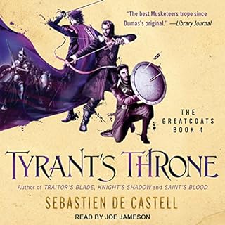 Tyrant's Throne Audiobook By Sebastien de Castell cover art