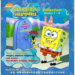 Spongebob Squarepants Collection: Books 1-4 Audiolibro Por Annie Auerbach, Terry Collins arte de portada