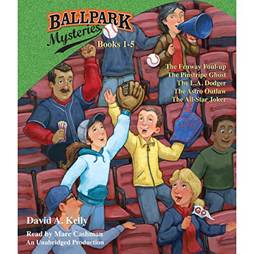 Ballpark Mysteries Collection: Books 1-5 Audiobook By David A. Kelly cover art