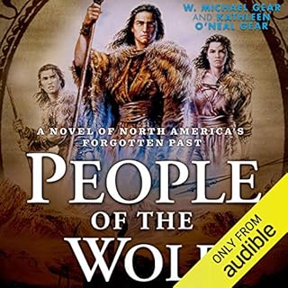 People of the Wolf Audiolibro Por W. Michael Gear, Kathleen O'Neal Gear arte de portada