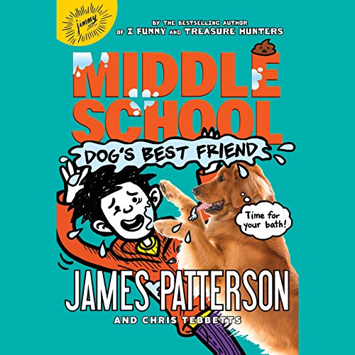 Middle School: Dog's Best Friend Audiolibro Por Chris Tebbetts, Jomike Tejido arte de portada