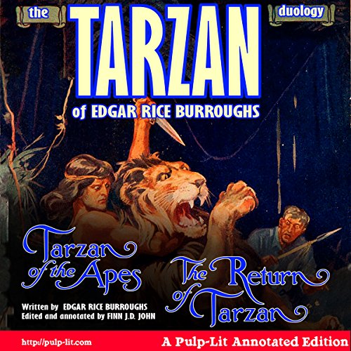 Page de couverture de The Tarzan Duology of Edgar Rice Burroughs